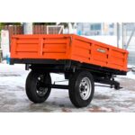 Hydraulic brake farm trailer - Image 2