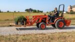 Mini Kubota tractor