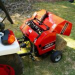 Mini Round Hay Baler machine